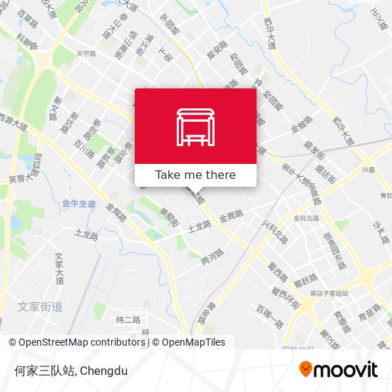 何家三队站 map