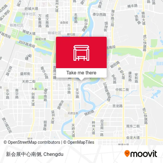 新会展中心南侧 map