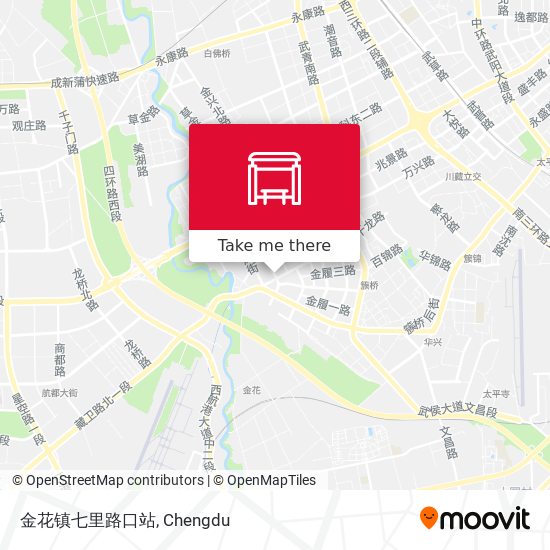 金花镇七里路口站 map