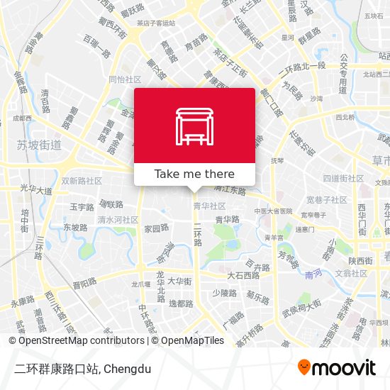 二环群康路口站 map