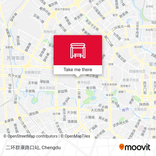 二环群康路口站 map