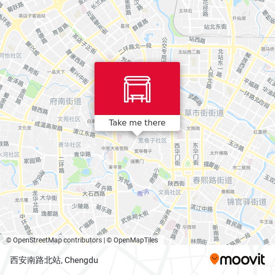 西安南路北站 map