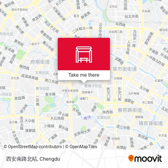 西安南路北站 map