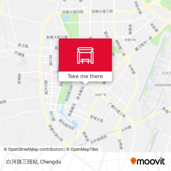 白河路三段站 map