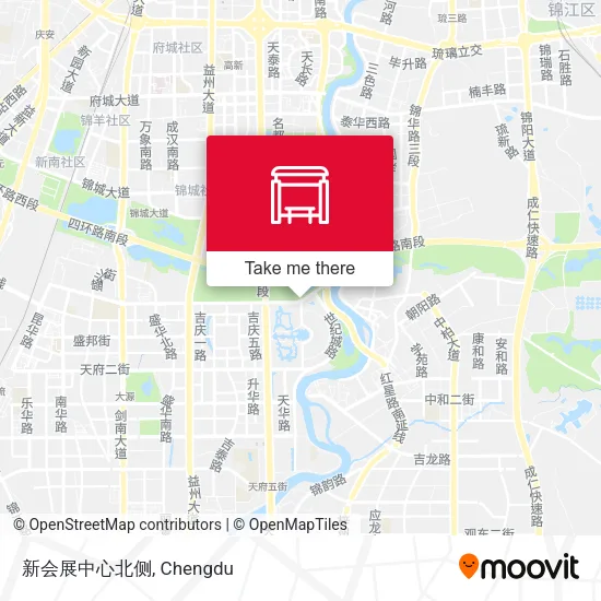 新会展中心北侧 map