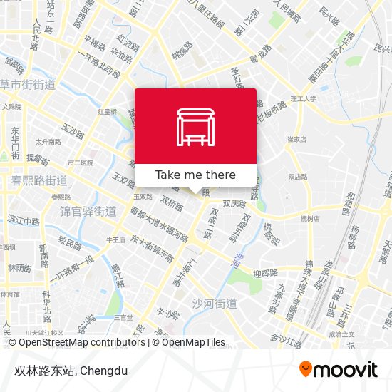 双林路东站 map