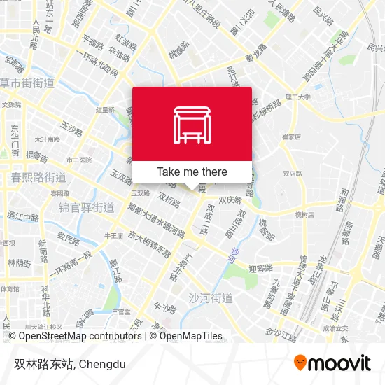 双林路东站 map
