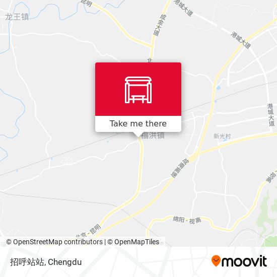 招呼站站 map
