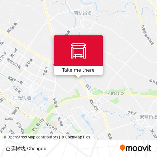 芭蕉树站 map