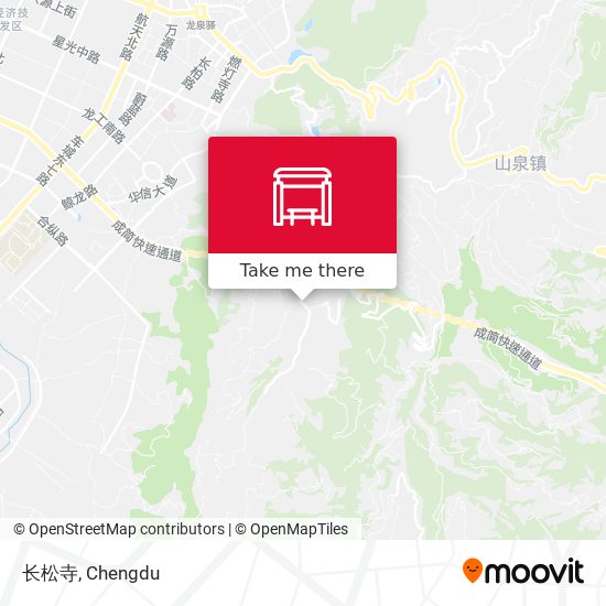 长松寺 map