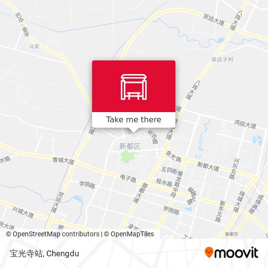 宝光寺站 map