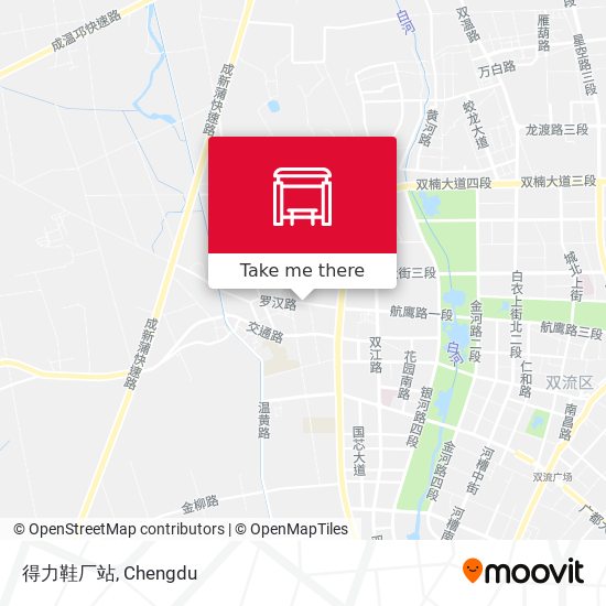 得力鞋厂站 map