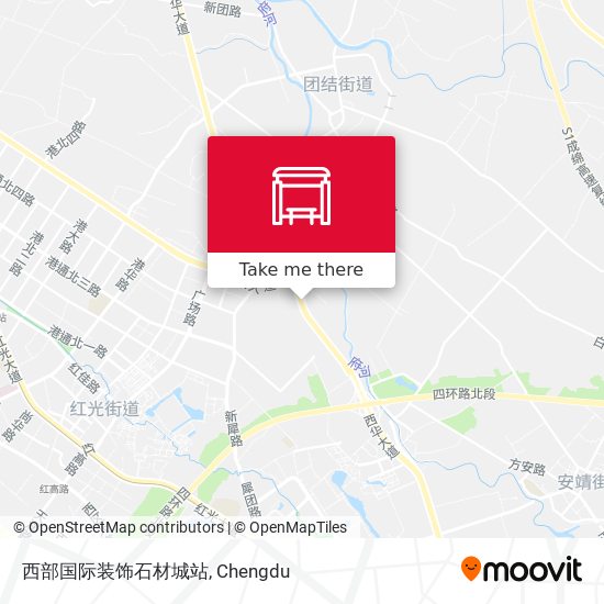 西部国际装饰石材城站 map