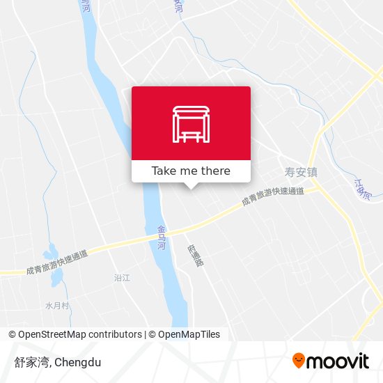 舒家湾 map