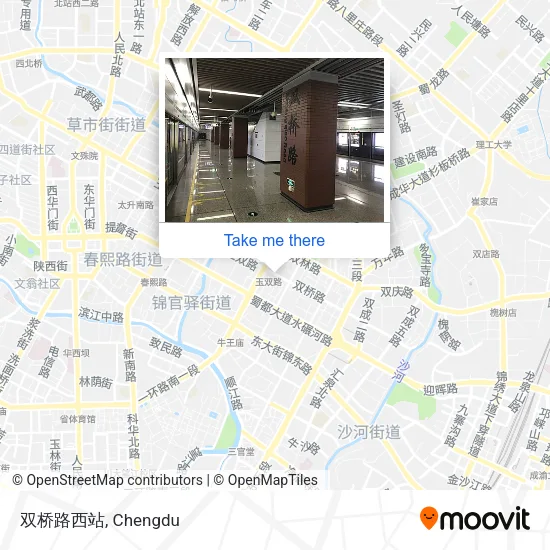 双桥路西站 map