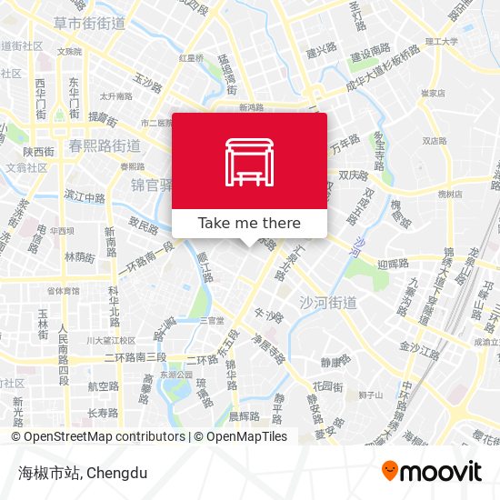 海椒市站 map