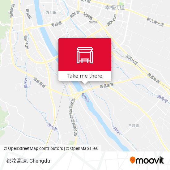 都汶高速 map