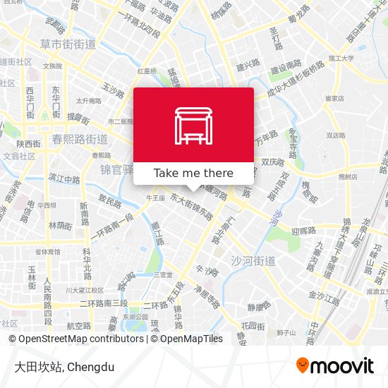 大田坎站 map