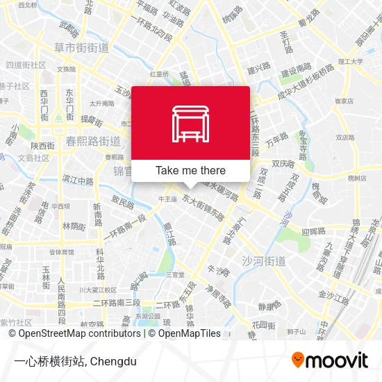 一心桥横街站 map