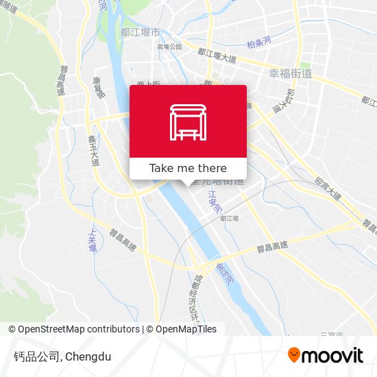 钙品公司 map