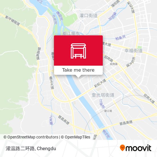 灌温路二环路 map