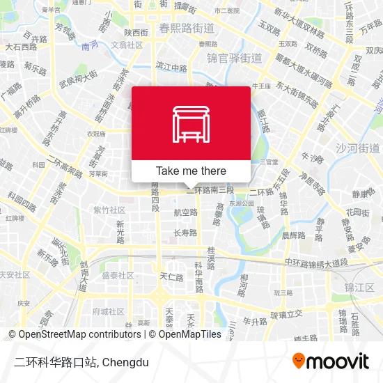 二环科华路口站 map