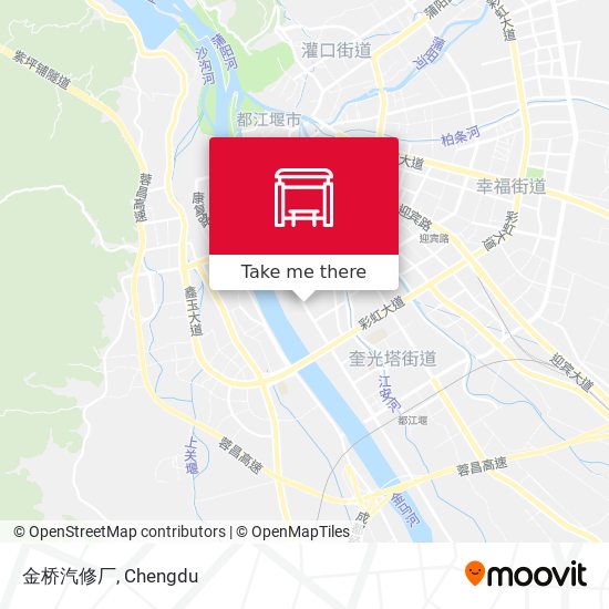 金桥汽修厂 map