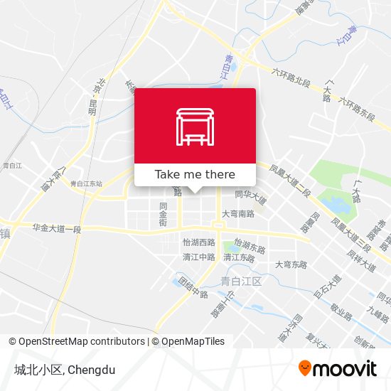 城北小区 map