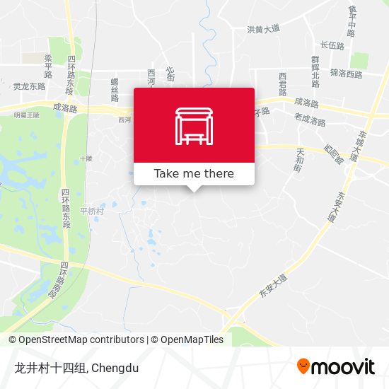 龙井村十四组 map