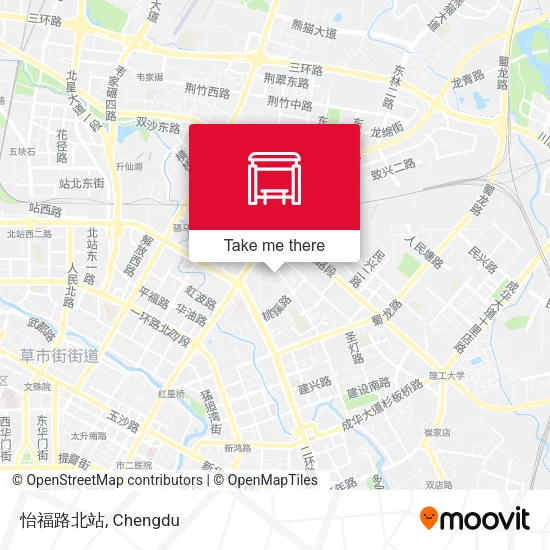 怡福路北站 map