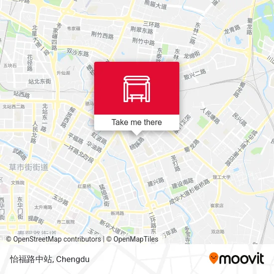 怡福路中站 map
