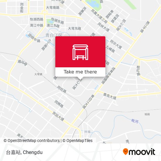 台嘉站 map