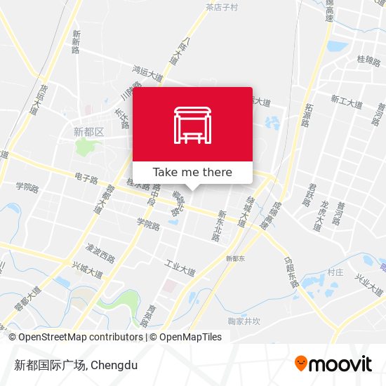新都国际广场 map