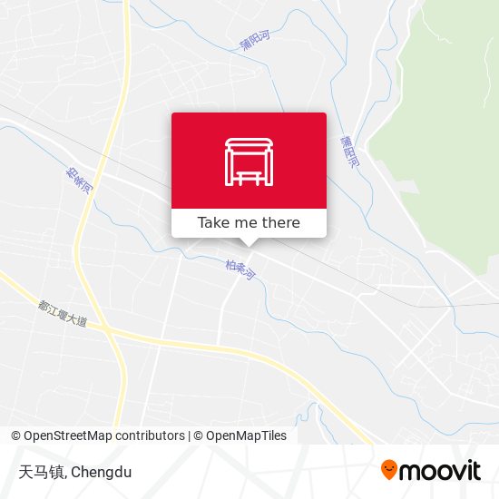 天马镇 map
