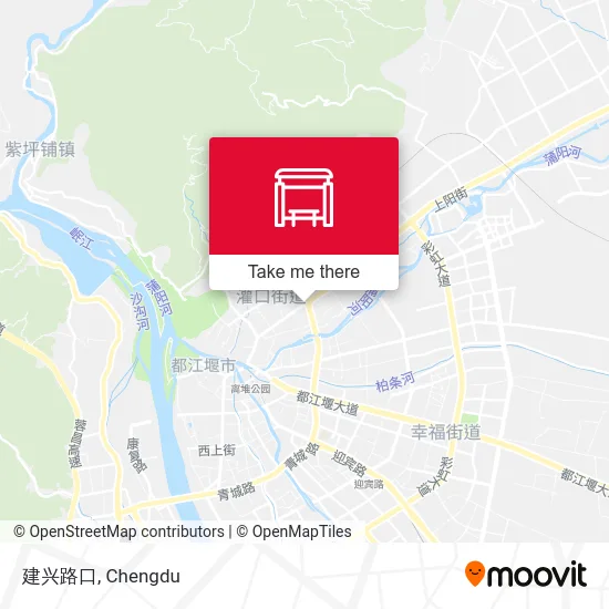 建兴路口 map