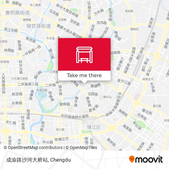 成渝路沙河大桥站 map