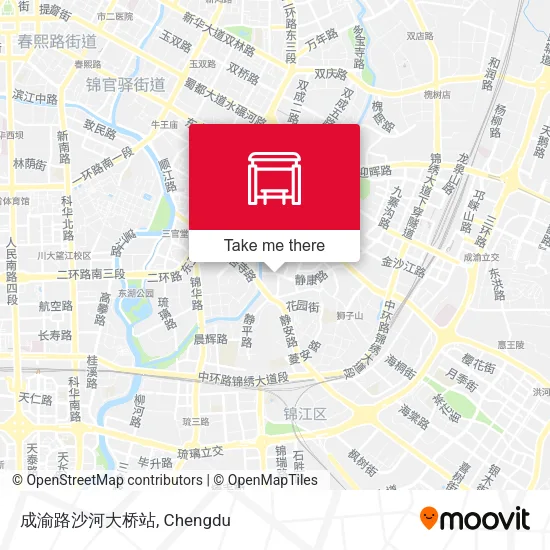 成渝路沙河大桥站 map