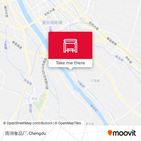 雨润食品厂 map