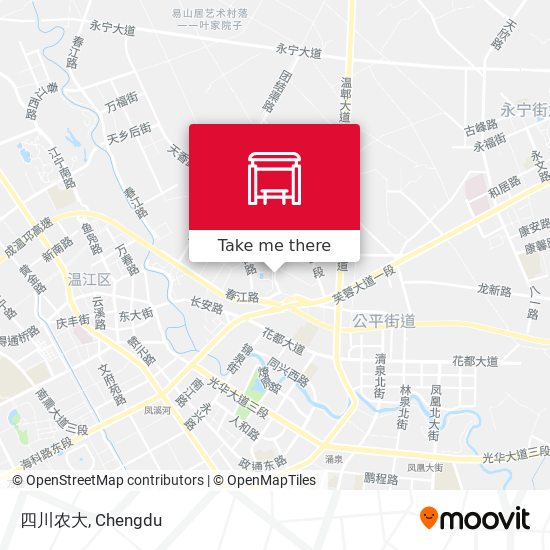 四川农大 map