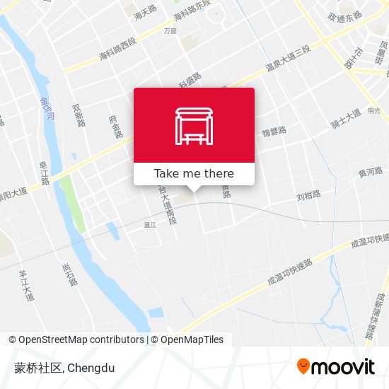 蒙桥社区 map