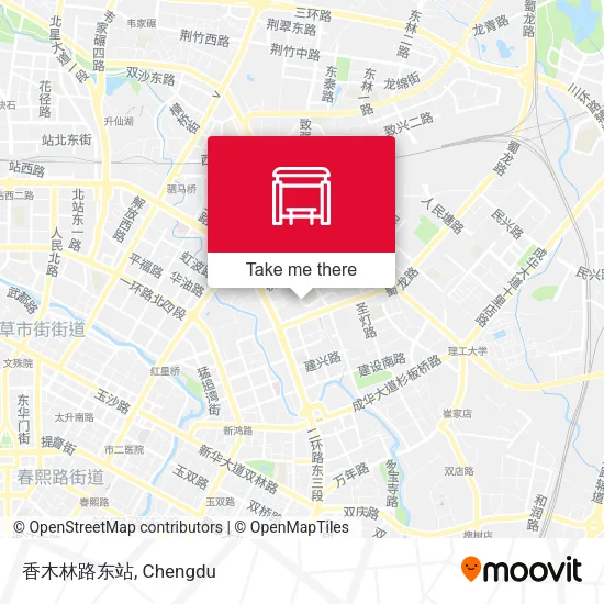 香木林路东站 map