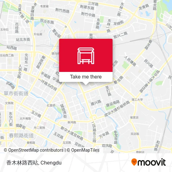 香木林路西站 map