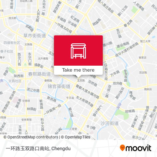 一环路玉双路口南站 map