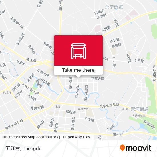 五江村 map