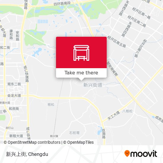 新兴上街 map