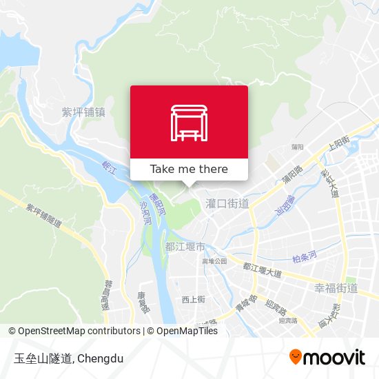 玉垒山隧道 map
