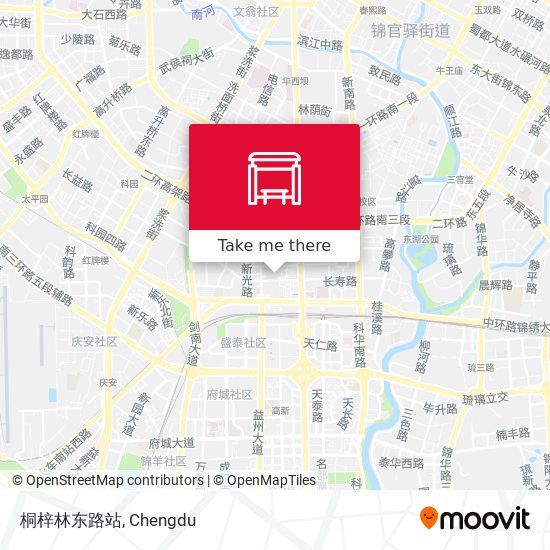 桐梓林东路站 map