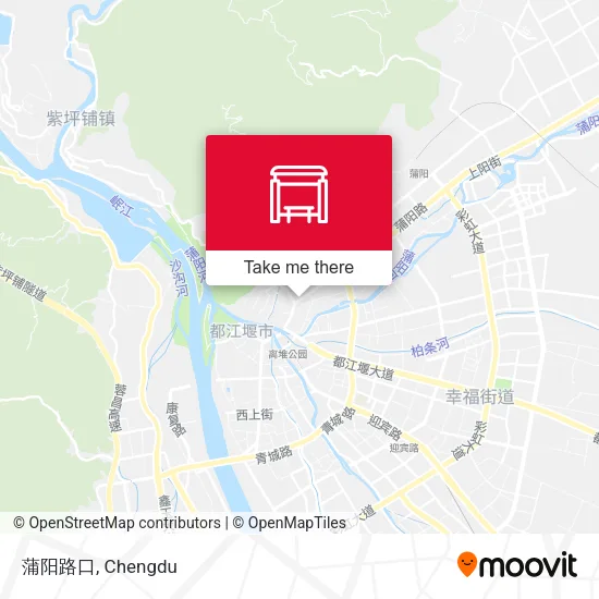 蒲阳路口 map