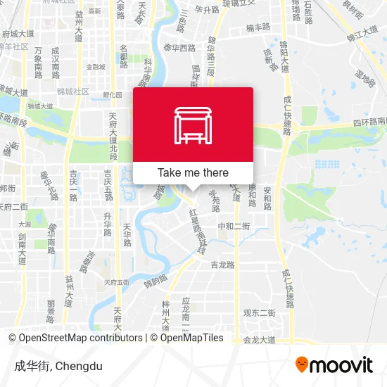 成华街 map