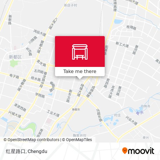红星路口 map